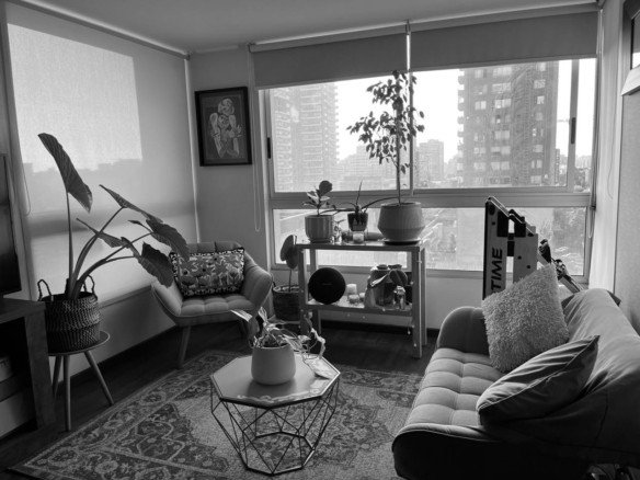 Departamento con Vista Despejada en Irarrazaval