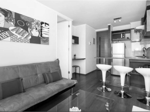 Departamento Luminoso Amoblado Vista Poniente
