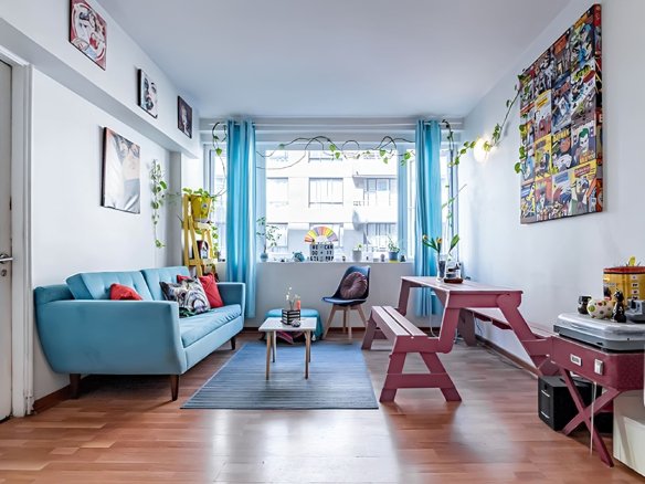 Impecable Departamento En Barrio Lastarria