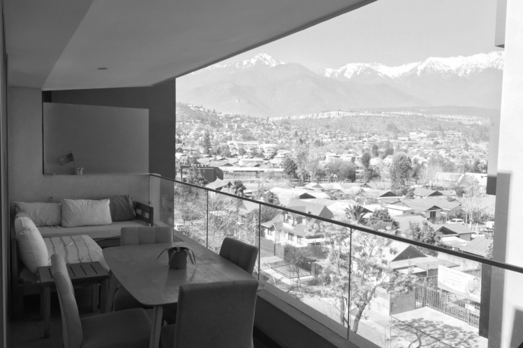 Gran Terraza + Vista a la Cordillera