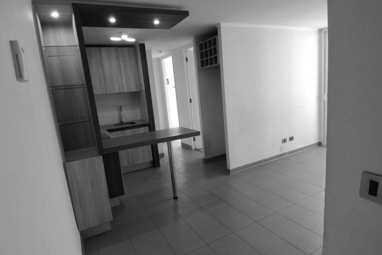 Departamento de dos dormitorios con Estac y Bod en Santiago