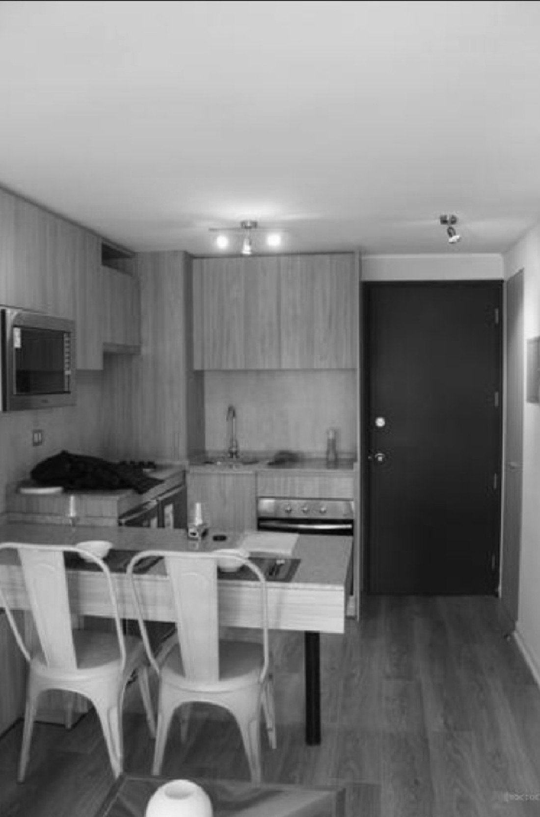 1.850 Departamento Moderno con Terraza Nor-Oriente en Santiago